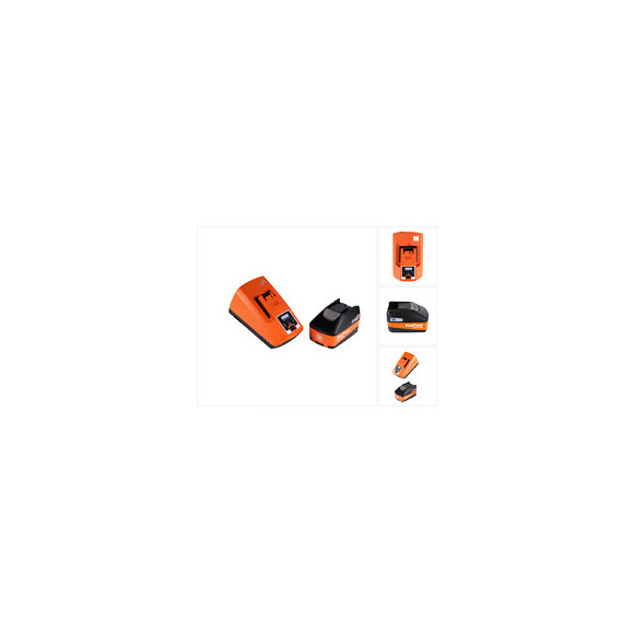 Fein Highpower Batterie Starter Set 18v - 1x Batterie 5,2ah Hp Akku + Chargeur Alg 80