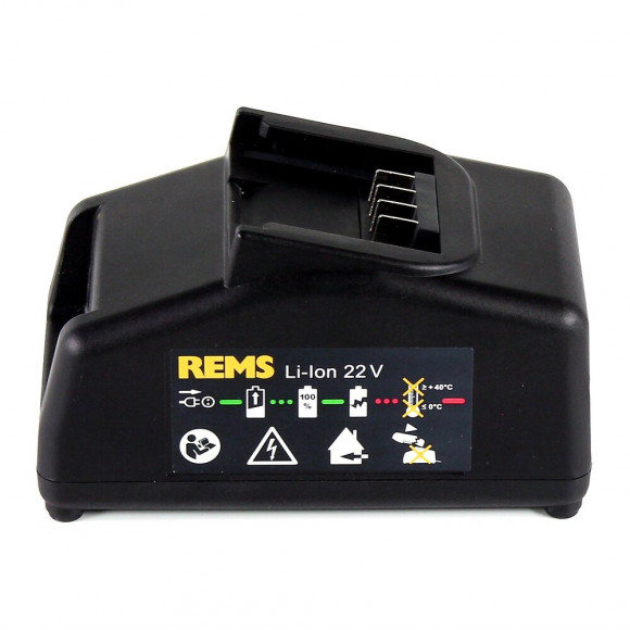 Rems Power Pack 21,6v (22v Max) Set De Batteries: 1x Batterie 5,0 Ah (571581 R22) + Chargeur 90w (571585 R220)