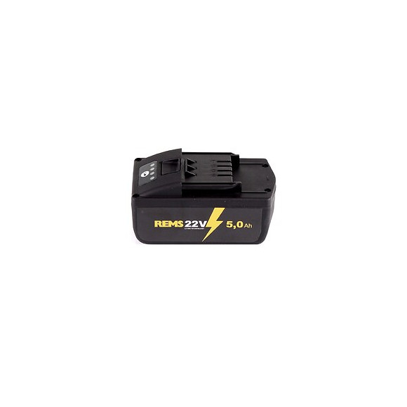 Rems Power Pack 21,6v (22v Max) Set De Batteries: 1x Batterie 5,0 Ah (571581 R22) + Chargeur 90w (571585 R220)