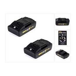 Rems Kit De Batteries 21,6v (22v Max) : 2x Batteries 1,5ah (571570 R22)
