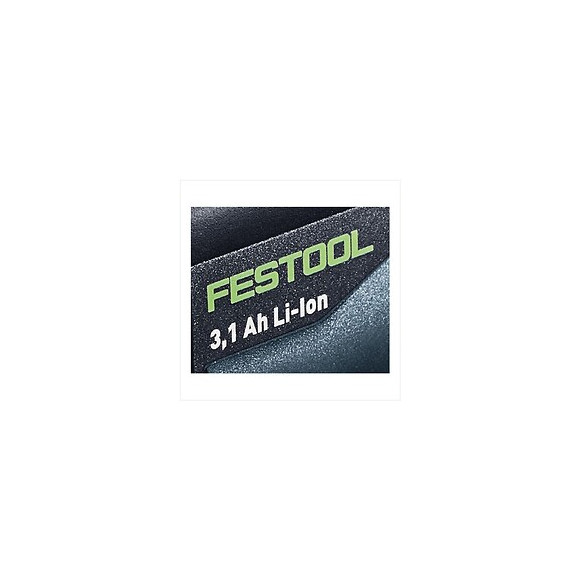 Festool Bp 18 Li 3,1 C 18v 3,1 Ah Li-ion Batterie Avec Led ( 201789 )