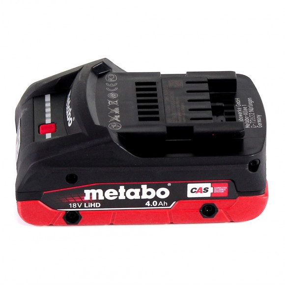 Metabo Basis Set 18v - 1x Batterie Lihd 4,0ah ( 625367000 ) + Chargeur Asc 55 ( 627044000 )