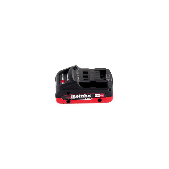 Metabo Basis Set 18v - 1x Batterie Lihd 4,0ah ( 625367000 ) + Chargeur Asc 55 ( 627044000 )