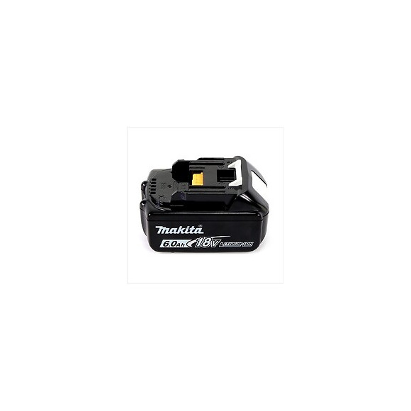 Makita Kit Power Set Avec 2x Batteries Bl 1860 B 6,0 Ah 18 V + Chargeur Rapide Dc 18 Rc