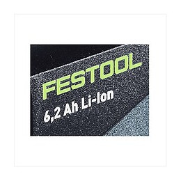 Festool Bp 18 Li 6,2 As Batterie 18v 6,2 Ah Li-ion Avec Airstream Technologie ( 201774 )