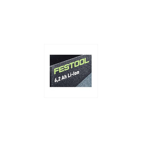 Festool Bp 18 Li 6,2 As Batterie 18v 6,2 Ah Li-ion Avec Airstream Technologie ( 201774 )
