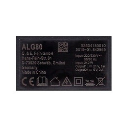 Fein Starter Set Usb Edition 18v - 2x Batteries 3,0ah + Chargeur + Usb Adaptateur Batterie ( 92604315020 )