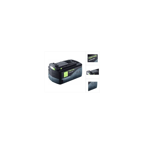 Festool Bp 18 Li 6,2 As Batterie 18v 6,2 Ah Li-ion Avec Airstream Technologie ( 201774 )