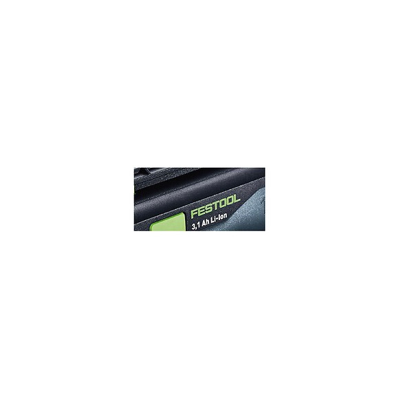 Festool Power Ensemble 3,1 C De - 2x Batteries  Bp 18 Li 3,1 C Pack 18v 3,1 Ah Li-ion + Affichage Led ( 201789 )