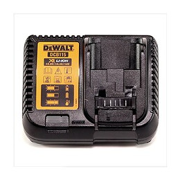 Dewalt Dcb 115 D2 Pack De Démarrage Chargeur Rapide + 2 X Batteries Dcb 183 2,0 Ah