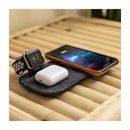 Socle De Chargement 3 En 1 Sans Fil Mophie 7.5 W Noir