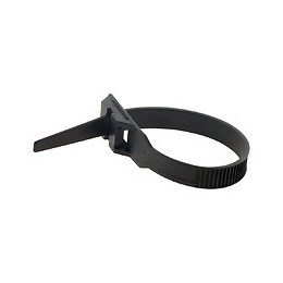 Lot De 20 Colliers De Câblage 9x 180mm Noir - Zenitech