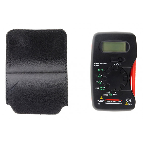 Multimètre De Poche 13 Calibres + Housse