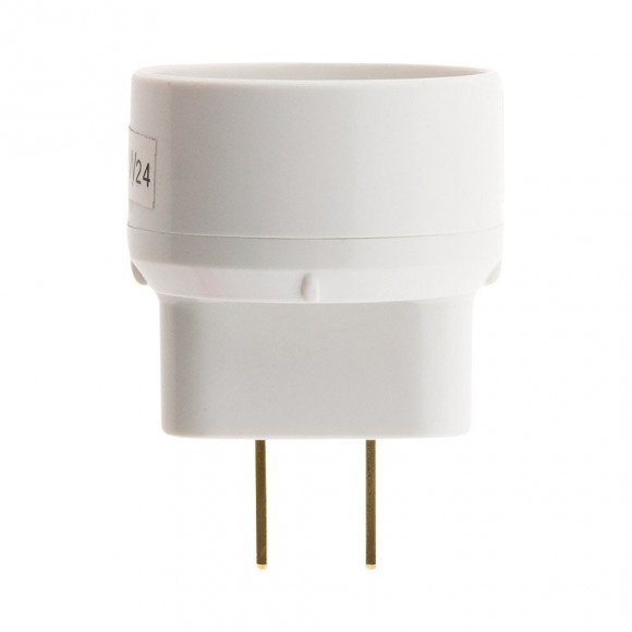Adaptateur M Us / F Euro Blanc - Zenitech