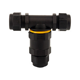 Jonction En Té Ip68 Pour Raccordement Électrique Étanche - Apparent Ou Encastré
