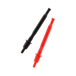 Lot De 2 Pointes De Touche À Ressort Ø4mm: 1 Rouge + 1 Noire - Zenitech