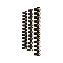 Lot 4 Barrettes 1x4 Mm²+ 1x6mm² + 2x 10 Mm² Noires - Zenitech