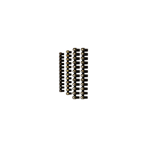 Lot 4 Barrettes 1x4 Mm²+ 1x6mm² + 2x 10 Mm² Noires - Zenitech