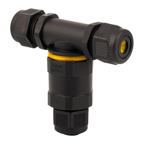 Jonction En Té Ip68 Pour Raccordement Électrique Étanche - Apparent Ou Encastré