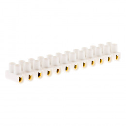 Barrettes 12 Plots 4 Mm² Blanc - Zenitech