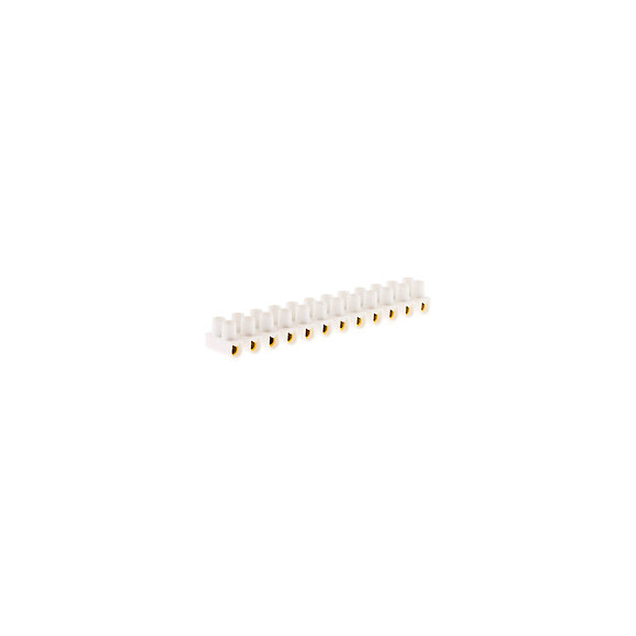 Barrettes 12 Plots 4 Mm² Blanc - Zenitech