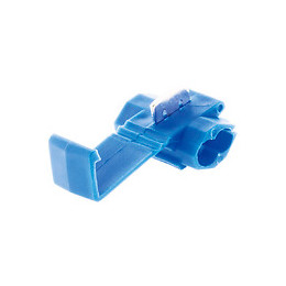 5 Raccords (rapides) Auto-dénudant Bleu - Zenitech