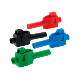 Lot De 4 Fiches Mâles De Sécurité 20a À Raccordement Rapide - Zenitech