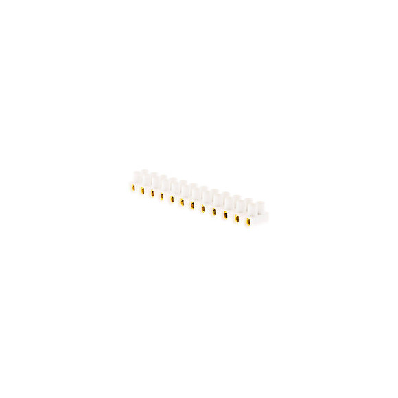 Barrettes 12 Plots 4 Mm² Blanc - Zenitech