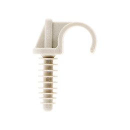 10 Fixe Tube Ø16 Mm Gris - Zenitech