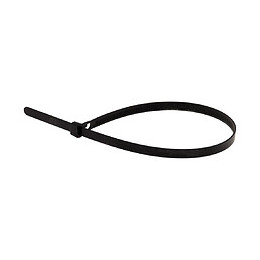 Lot De 10 Colliers De Câblage Réutilisables 7,6x 250mm Noirs