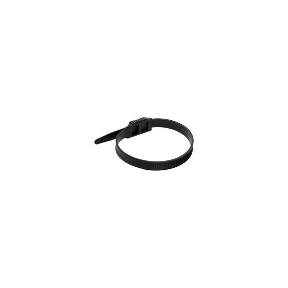 Lot De 25 Colliers De Câblage 6x 175mm Noir - Zenitech