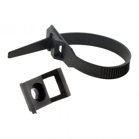 Lot De 25 Colliers De Câblage 9x 180mm Noir - Zenitech