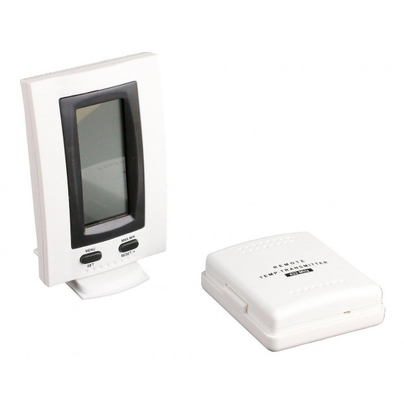 Thermomètre Intérieur Extérieur - Portée 30m - Avec Mémorisation Des Températures Mini / Maxi.