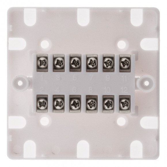 Boîtier De Répartition 12 Plots Blanc