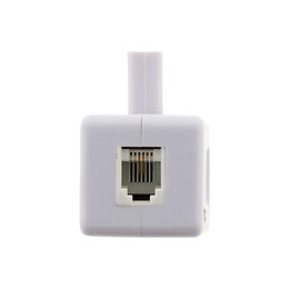 Filtre Adsl Blanc M/f Gigogne + Rj