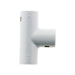 Lot De 10 Tés Irl Ø20mm Gris