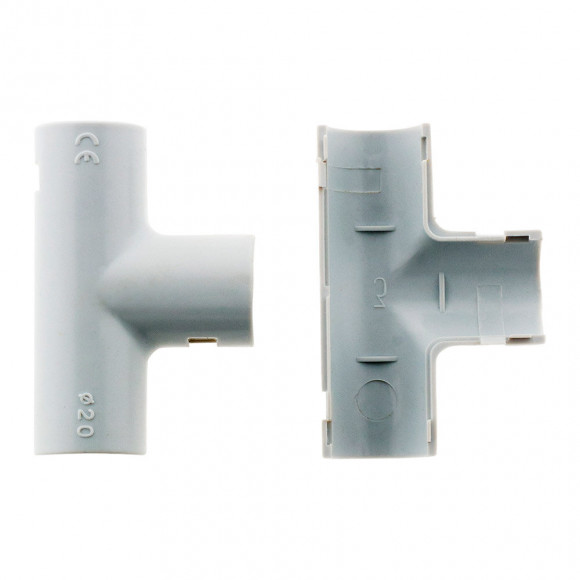 Lot De 10 Tés Irl Ø20mm Gris