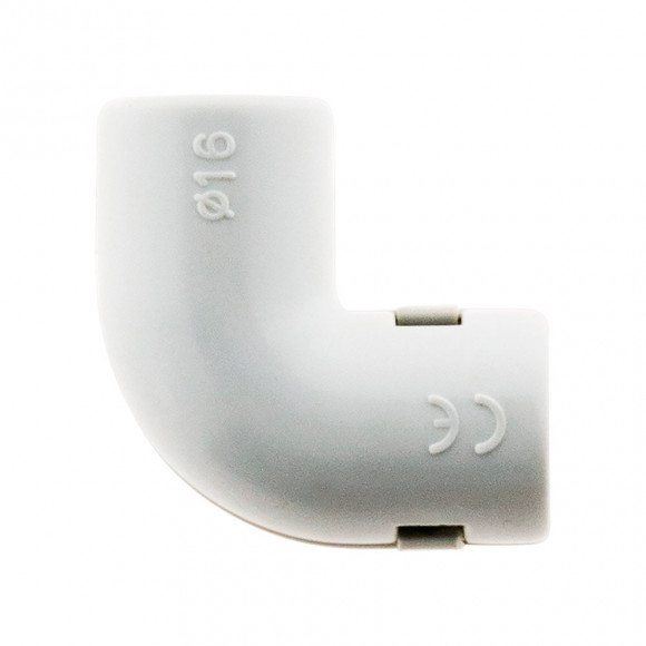 Lot De 10 Équerres Irl Ø16mm Gris