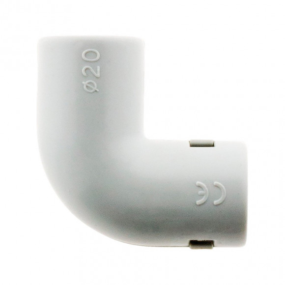 Lot De 10 Équerres Irl Ø20mm Gris