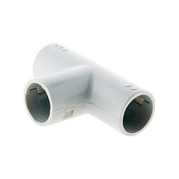 2 Tés Irl Ø20mm Gris