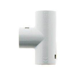 1 Té Irl Ø25mm Gris