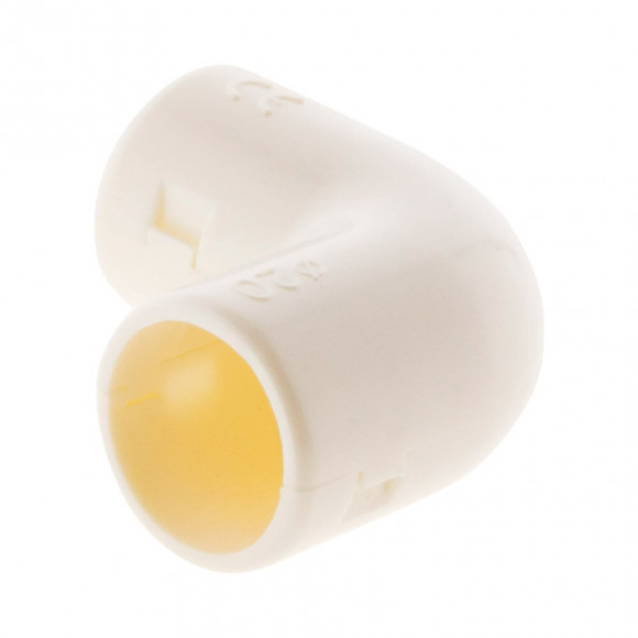 Lot De 3 Équerres Irl Ø20mm Blanc