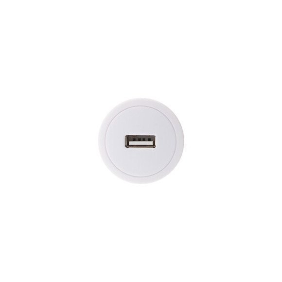 Chargeur Usb 2,1a Compact Blanc - Zenitech