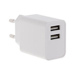 Chargeur À 2 Prises Usb 2,4a