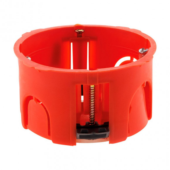 Lot 5 Boîtes Placo Ø.65 P.40 Pour Appareillage Vis & Griffes Livré Avec Vis + 1 Scie Cloche