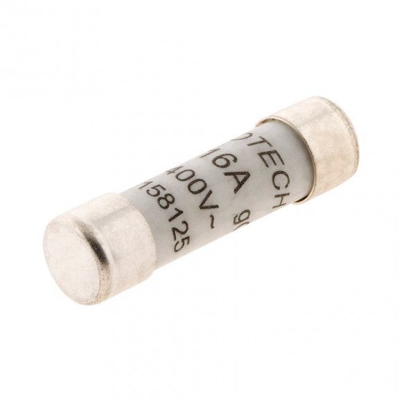 3 Fusibles Céramique 8,5x 31,5 - 16a Avec Voyant - Zenitech