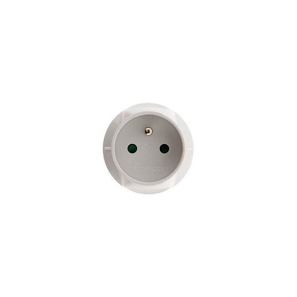 Adaptateur M 20a En F 16a Blanc - Zenitech