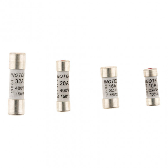 12 Fusibles 3x 10a+5x 16a+3x 20a+1x32a À Voyant - Nf - Zenitech