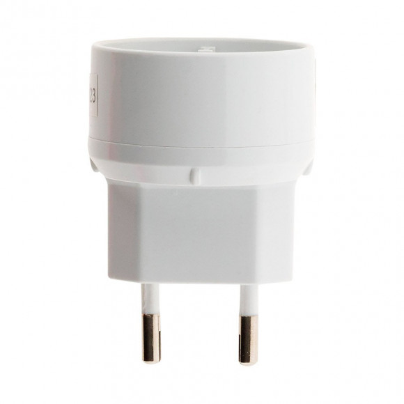 Adaptateur M Euro / F Usa Blanc - Zenitech