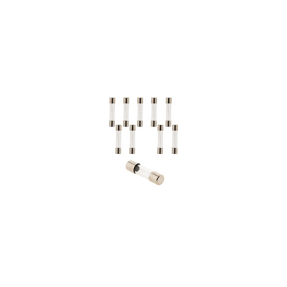 Lot De 30 Fusibles En Verre 6,3 X 32 Mm 1 A